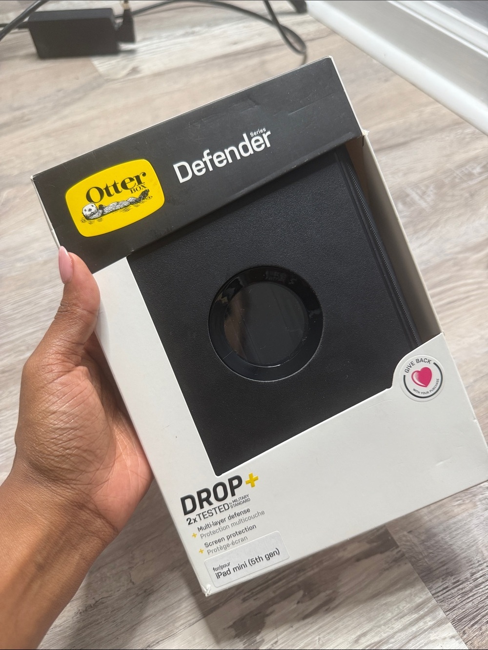 OtterBox Black Defender Protective for IPad mini (5th gen)